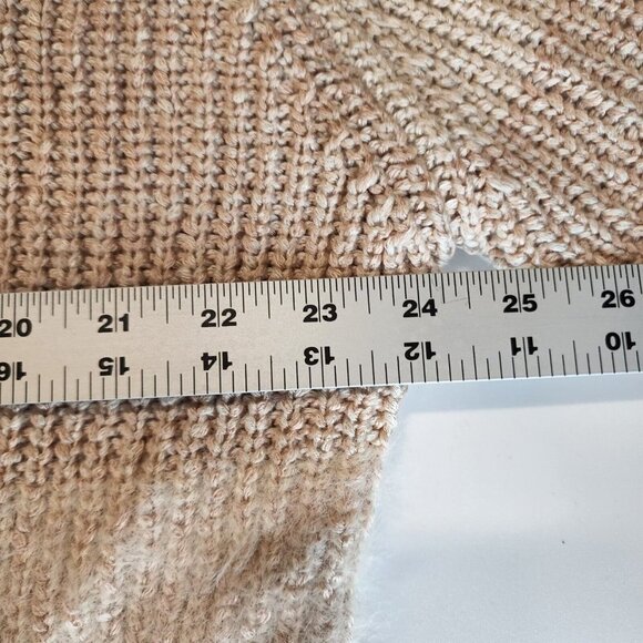 All In Favor Women's Colorblock Cardigan In Cream Size S NWT - Picture 11 of 12